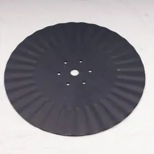 COULTER  FLUTED 13" x 3mm  2.5KG          NOTE THERE IS STILL 74 PUT AWAY IN STOCK  GH